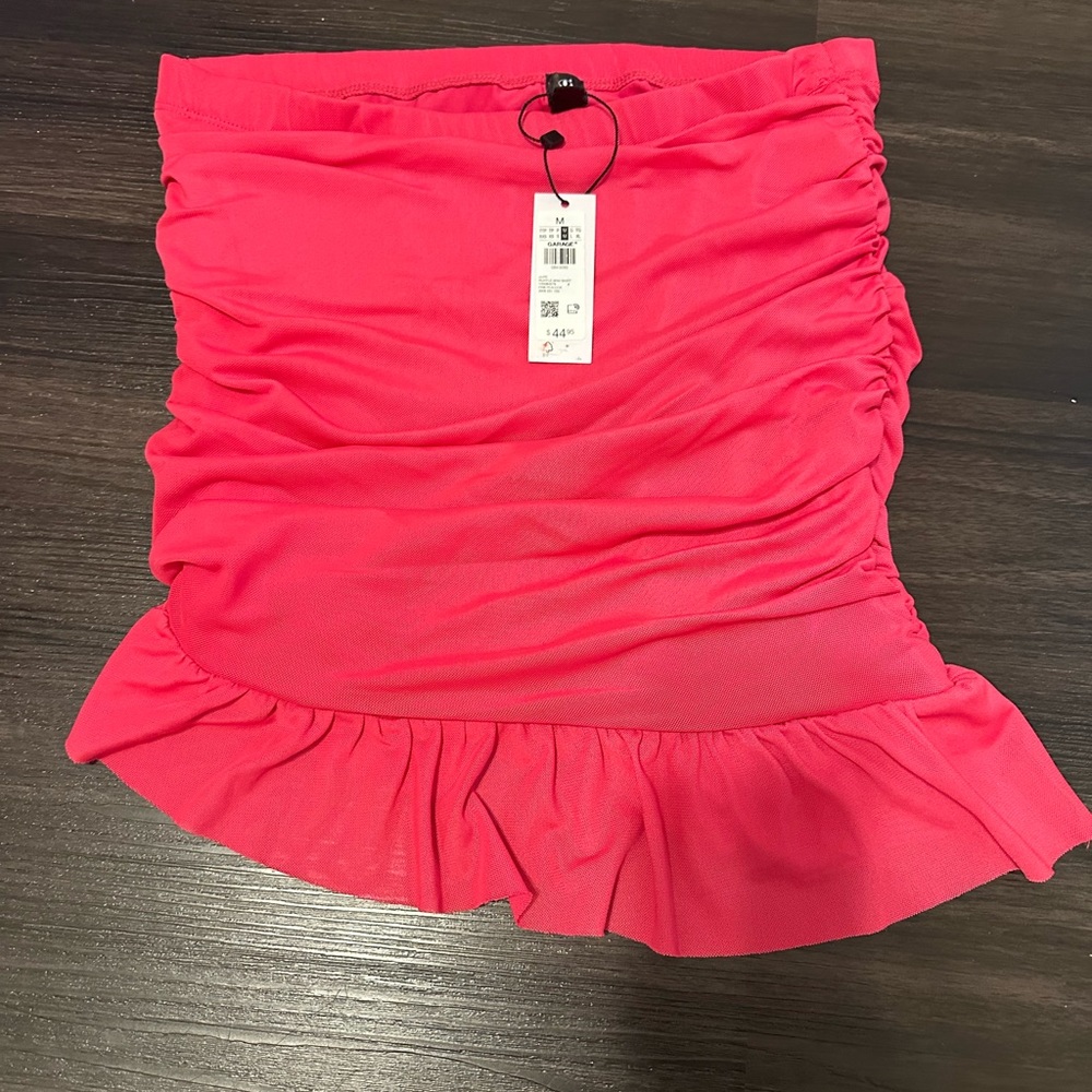 Pink skirt